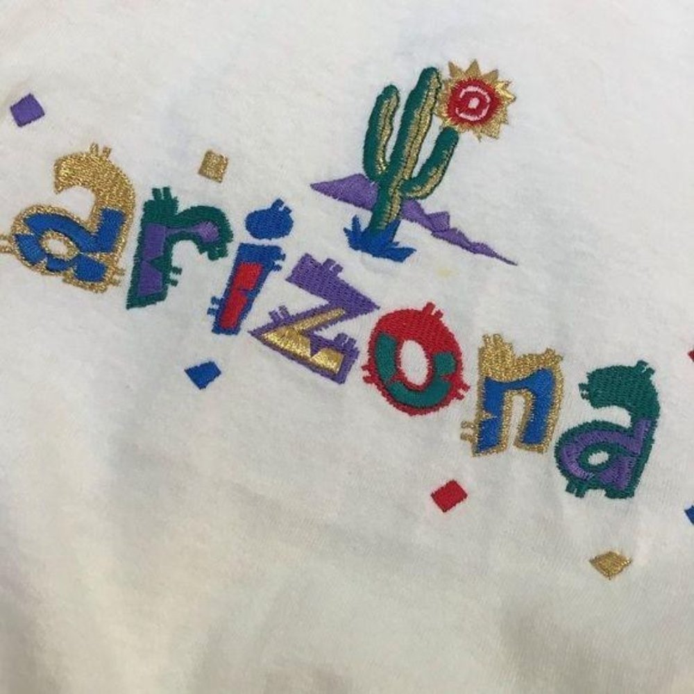 Arizona Embroidered Souvenir Tee
